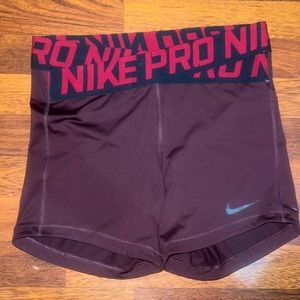 Nike pro shorts